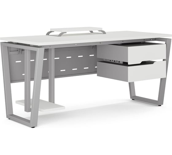Стол компьютерный Kobor KOTR-100/70 aluminum/premium 254377