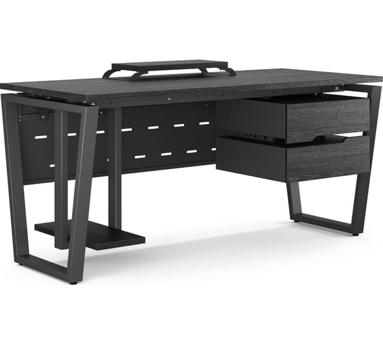 Стол компьютерный Kobor KOTR-100/70 black/wood 254211