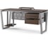 Стол компьютерный Kobor KOTR-120/60 aluminum/charlston 254455 5