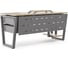 Стол компьютерный Kobor KOTR-160/70 aluminum/natural 254443 3