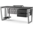 Стол компьютерный Kobor KOTR-140/70 aluminum/wood 254421 5