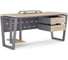 Стол компьютерный Kobor KOTR-140/70 graphite/natural 254338 1
