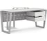 Стол компьютерный Kobor KOTR-140/70 aluminum/premium 254379 1