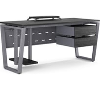 Стол компьютерный Kobor KOTR-140/80 graphite/wood 254324