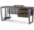 Стол компьютерный Kobor KOTR-140/70 graphite/charlston 254359 5