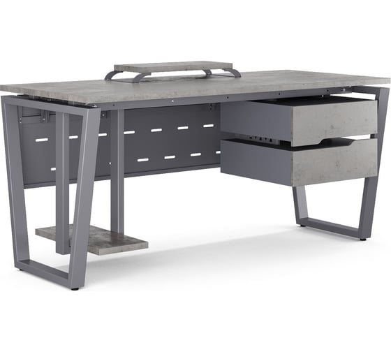 Стол компьютерный Kobor KOTR-160/70 graphite/chicago 254297