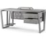 Стол компьютерный Kobor KOTR-180/60 aluminum/chicago 254395 5