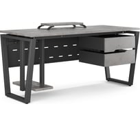 Стол компьютерный Kobor KOTR-160/80 black/chicago 254200