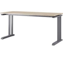 Стол офисный Kobor L1-180/80 graphite/natural 211851