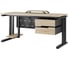 Стол офисный Kobor L1-160/80 black/natural 211746 4