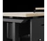 Стол офисный Kobor L1-160/80 black/natural 211746 7