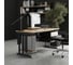 Стол офисный Kobor L1-160/80 black/natural 211746 8