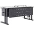 Стол офисный Kobor L1-160/80 graphite/premium 211787 5