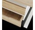 Стол офисный Kobor L1-160/80 white/natural 212058 6