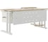 Стол офисный Kobor L1-180/80 white/natural 212059 5