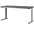 Стол офисный Kobor L2-160/80 aluminum/charlston 212391 1