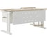 Стол офисный Kobor L2-160/80 white/natural 212474 5