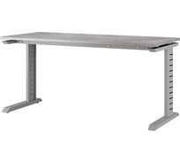 Стол офисный Kobor L2-180/70 aluminum/chicago 212322