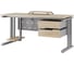 Стол офисный Kobor L1-180/80 aluminum/natural 211955 4