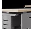 Стол офисный Kobor L2-180/80 aluminum/natural 212371 7