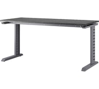 Стол офисный Kobor L2-180/80 graphite/wood 212246
