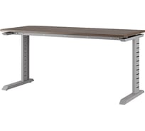 Стол офисный Kobor L2-180/80 aluminum/charlston 212392