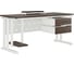 Стол офисный Kobor L1-180/80 white/charlston 212080 3