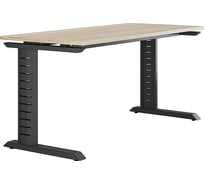 Стол офисный Kobor L2-160/80 black/natural 212162