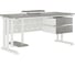 Стол офисный Kobor L1-160/80 white/chicago 212016 3