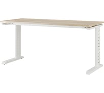 Стол офисный Kobor L2-180/70 white/natural 212468