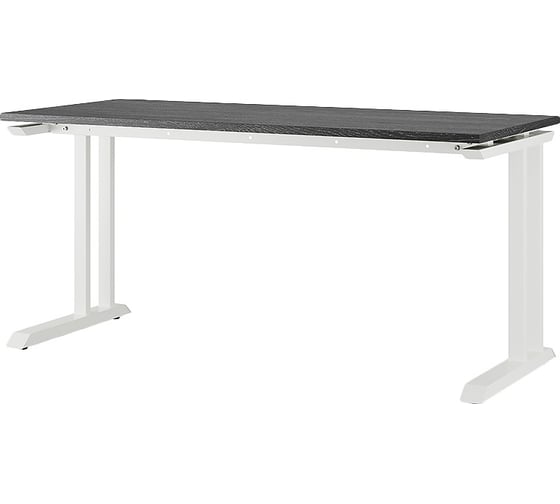 Стол офисный Kobor L1-180/80 white/wood 212038