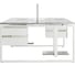 Стол офисный Kobor O1/2-160/160 white/chicago 217008 5