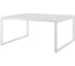 Стол офисный Kobor O1/2-160/120 white/premium 216973 1