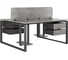 Стол офисный Kobor O1/2-160/120 black/chicago 216682 4