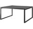 Стол офисный Kobor O1/2-160/120 black/wood 216703 1