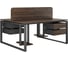 Стол офисный Kobor O1/2-160/140 black/charlston 216752 4