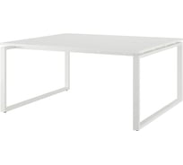 Стол офисный Kobor O1/2-160/160 white/premium 216987