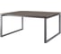Стол офисный Kobor O1/2-160/140 graphite/charlston 216856 1