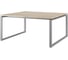 Стол офисный Kobor O1/2-160/140 aluminum/natural 216939 1