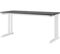 Стол офисный Kobor L1-140/80 white/wood 212036
