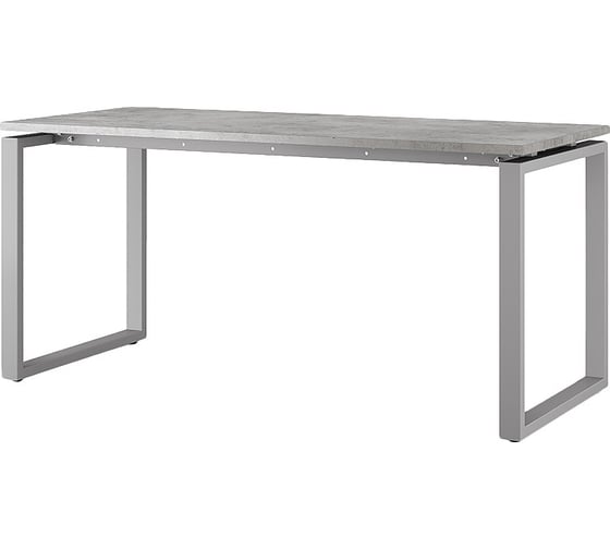 Стол офисный Kobor O1-120/70 aluminum/chicago 213151
