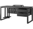 Стол офисный Kobor O1-120/70 black/wood 212964 4