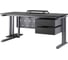 Стол офисный Kobor L1-120/70 graphite/wood 211820 4