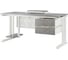 Стол офисный Kobor L1-120/70 white/chicago 212007 4