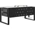 Стол офисный Kobor O1-120/70 black/premium 212922 5