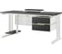 Стол офисный Kobor L1-120/70 white/wood 212028 4