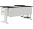 Стол офисный Kobor L1-120/70 white/wood 212028 5