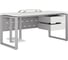 Стол офисный Kobor O1-120/70 aluminum/premium 213130 3