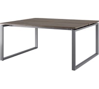 Стол офисный Kobor O1/2-180/140 graphite/charlston 216857