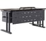 Стол офисный Kobor L1-180/60 graphite/charlston 211858 5